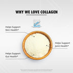 Sculpt Nation by V Shred Collagen Peptides Powder - Types I, II, and III Collagen Plus Hyaluronic Acid to Support Healthy Hair, Nails, Skin, Bones, and Joint Health - Unflavored, 30 Day Supply