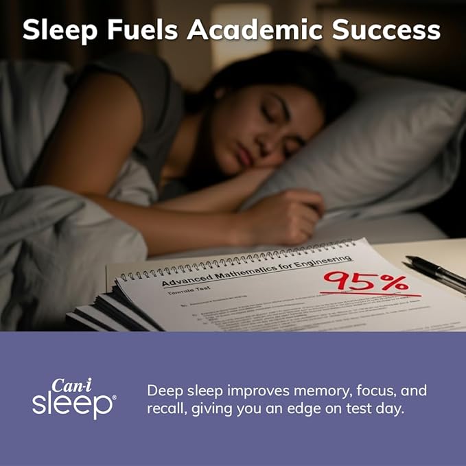 Can-i Sleep Aid Spray for Adults – Fast-Acting Sleep Spray for Sleeplessness, Travel & Students – Fall Asleep Fast & Stay Asleep – Melatonin Spray with GABA & 5-HTP – 180 Servings (6 Pack)