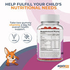 Iron Gummies for Kids – Non-GMO Kids Vitamins with Iron - Gluten-Free Kids Gummy Vitamins - Chewable Kids Iron Supplement with Vitamin A, B3, B5, B6, B12, and Zinc for Kids Nutrition, 2Pack, 200 Count
