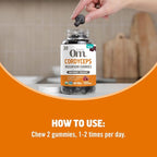 OM MUSHROOM SUPERFOOD Cordyceps Gummies – USA Grown Organic Mushrooms – Supports Endurance, Energy & Recovery – Cherry Burst Flavour – 30 Servings, 60 Count.
