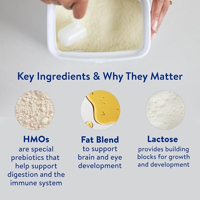 Similac 360 Total Care Infant Formula, Has 5 HMO Prebiotics, Our Closest Formula to Breast Milk, Baby Formula Powder, 20.6-oz Tub