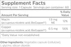 MitoActivator EX - BioCopper1 Cu1 (Cunermuspir) 0.5mg Extra Strength Bioavailable Copper - Mitochondrial NAD+ ATP Booster, Anti-Aging, Anti-Graying, Tick Immune Support