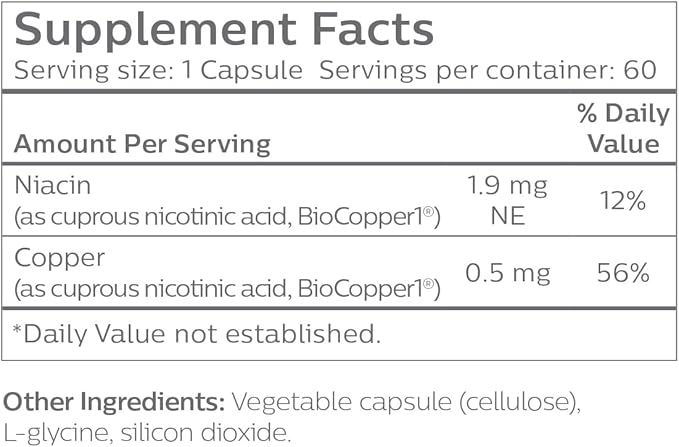 MitoActivator EX - BioCopper1 Cu1 (Cunermuspir) 0.5mg Extra Strength Bioavailable Copper - Mitochondrial NAD+ ATP Booster, Anti-Aging, Anti-Graying, Tick Immune Support