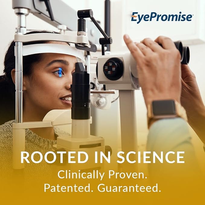 EyePromise Zeaxanthin Eye Vitamin - 60 Softgels, 60-Day Supply - Eye Health Supplement with 10mg Zeaxanthin to Support Long-Term Vision Health