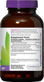 Oregon's Wild Harvest Turmeric 120 Vegan Capsules | Organic Turmeric Curcuminoids with Black Pepper for Better Absorption | Supports Healthy Inflammation Response and Joint Health | Non GMO