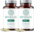 Qualia NAD Supplement — Clinically Proven to Boost NAD+ up to 67%. Optimized Aging, Energy, Focus. Elite NAD+ Ingredients: Nicotinamide Riboside (NIAGEN,) Niacin, Niacinamide (2 Month Supply)