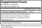 IDEAL PERFORMANCE (2 Pack) Cognigence Focus Nootropic Memory Booster Supplement Pills (120 Capsules)