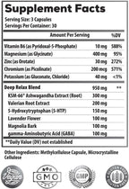 Ideal Infusion Nighttime Muscle Recovery & Deep Sleep Supplement: Stress Support and Hormone Balance - Zinc + Magnesium Glycinate, Ashwagandha KSM-66 - Melatonin-Free (90 Capsules)