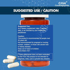 CAW Hypersorption Cycloastragenol 5Mg | Telomere Length Support | DNA Health Immunity Boost Anti-Aging | 30 Enteric-Coated Capsules 1 Bottle