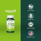 L-Methylfolate 1000mcg (120 Caps) Active Folate for Heart, Nerve Health & Homocysteine Support* - 5-MTHF Methylated Vitamin B9-1700 mcg DFE by Innervis Nutrition