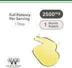 Double Wood Supplements Premium Liquid Collagen - 2500mg of Hydrolyzed Bovine Collagen (Type 1, 3 and Grassfed) - 32 Servings - for Women and Men - 30 mcg of Biotin - Sugar Free Pear Flavor