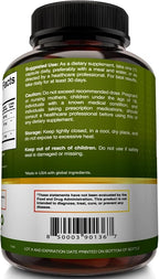NutriFlair Alpha Lipoic Acid 600mg, 120 Capsules - with Grape Seed Extract and BioPerine Black Pepper - Extra Strength