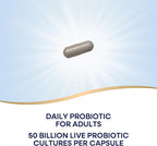 Nature's Way Extra Strength(1) Fortify Probiotic,Probiotics for Digestive Health,Prebiotics,50 Billion Live Cultures,Digestive & Immune Health Support*,30 Capsules,(Pack of 2)
