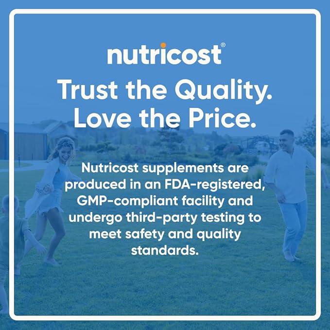 Nutricost Methylated Vitamin B Complex 120 Capsules - (60 Servings) Gluten-Free