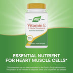 Nature’s Way Vitamin E D-Alpha Tocopherol - 268 mg per serving - Antioxidant – Essential Nutrient for Heart Muscle Cells* - Gluten Free - 100 Softgels