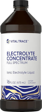 Carlyle Electrolyte Concentrate | 16 fl oz | Full Spectrum | Ionic Supplement with Magnesium, Potassium. and Sodium | Vegan, Non-GMO & Gluten Free Formula | by Vital Trace