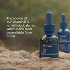 Trace Minerals Ionic B12 - Liquid Multivitamin for Hormone Balance & Healthy Nerve Function - Supports Metabolic Health - Enzyme Production - Natural Wellness Formula - 2 fl oz (59 Servings)
