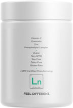 Codeage Liposomal NRHM+ Supplement - NRH Hydrogen Malate 300 mg, Resveratrol, D-Ribose & Quercetin - Vitamin C, Magnesium & Zinc - Liposomal Delivery - Non-GMO - 60 Capsules
