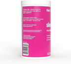 Her Own Sleepy Girl Magnesium Drink Mix, Sleep Support Powder, with Magnesium, Melatonin and Tart Cherry, Rest Supplement, Mocktail Drink Mix, Vegan, Gluten Free, Tart Cherry Flavor, 60 Servings