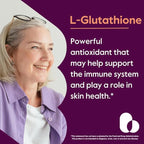 BESTVITE L-Glutathione 250mg (60 Vegetarian Capsules) - No Stearates - Vegan - Non GMO - Gluten Free