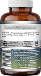Amazing Formulas L Glutamine 1000 mg Tablets | Amino Acid Supplement for Men & Women | Non-GMO | Gluten Free (2 Pack, 120, Count)