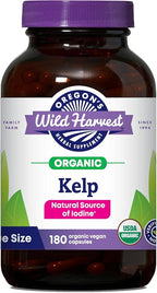 Oregon's Wild Harvest Organic Kelp, 180 Organic Vegan Capsules