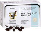 Pharma Nord Bio-Ubiquinol QH 100 mg – Antioxidant for Energy, Heart & Fertility Support, Non-GMO, Gluten-Free, 90 Softgels