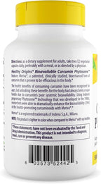 Healthy Origins Curcumin Phytosome (Featuring Meriva SF) 500 mg, 60 Veggie Caps