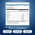 Well of Life Omega-3 Fish Oil – 60 Softgels | High EPA & DHA for Heart and Brain Health | Non-GMO, Premium Fish Oil Supplement | Made in USA, GMP Certified