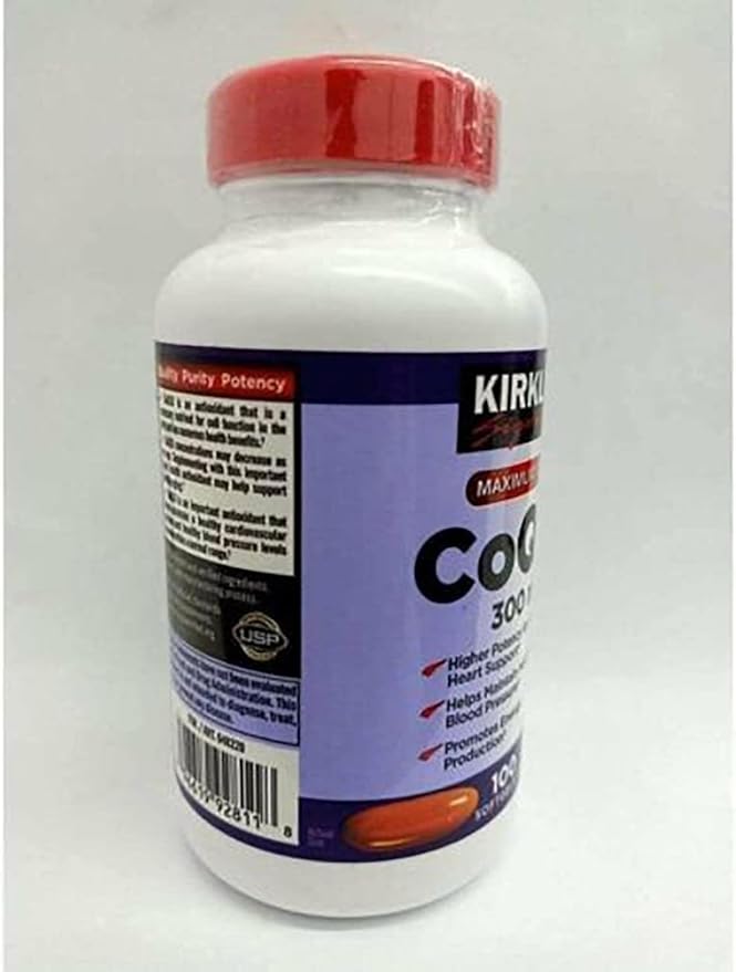 Kirkland Signature CoQ10 300mg 100 Softgels