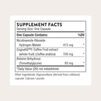 THORNE - Brain Factors - Brain Health Supplement with Nicotinamide Riboside, Coffee Fruit Extract & Betaine Anhydrous - Supports Learning, Memory & Cognition* - Third-Party Certified - 30 Capsules