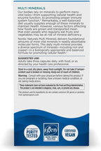 Nordic Naturals Multi Minerals, Unflavored - 90 Capsules - 11 Essential Minerals - Optimal Health & Wellness - Certified Vegan - Non-GMO - 30 Servings