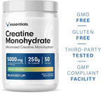 Bucked Up Mango Pineapple Creatine for Women and Men - Easy to Mix Vegetarian - Flavored Creatine Monohydrate Powder - Made in USA - 5G Per Serving - 50 Servings - 250 Grams Per Container