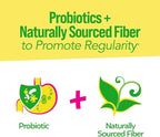 Culturelle Kids Probiotic + Fiber Packets (Ages 3+) - 60 Count - Digestive Health & Immune Support - Helps Restore Regularity