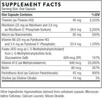 THORNE - Nutrient Essentials Duo - Iron Bisglycinate & B-Complex #12 for Energy Support and Blood Building - 60 Servings