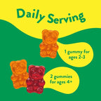 L’il Critters Immune C Daily Gummy Supplement Vitamin for Kids, Vitamin C, D and Zinc for Immune Support, Orange, Lemon, Strawberry and Cherry Flavors, 190 Gummies (Packaging May Vary) (Pack of 2)