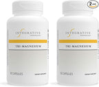 Integrative Therapeutics Tri-Magnesium - Supports Cellular Energy & Energy Metabolism*- Magnesium Supplement for Heart & Nerve Health Support* - Dairy-Free & Gluten-Free - 180 Capsules (180 Servings)