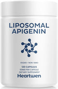 Liposomal Apigenin Supplement | 4-Month Supply Apigenin (Chamomile Flavonoid) | Supports Sleep & Calm | Sunflower Phospholipid Liposomes for Enhanced Absorption – 50mg Capsules (120 Count)
