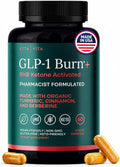 Ketosis & GLP-1 Supplement Weight Loss for Women and Men - Appetite Suppressant, Fat Burner and Metabolic Health with BHB Raspberry Ketones, Apple Cider Vinegar, Berberine HCL (Made in US/Lab Tested)