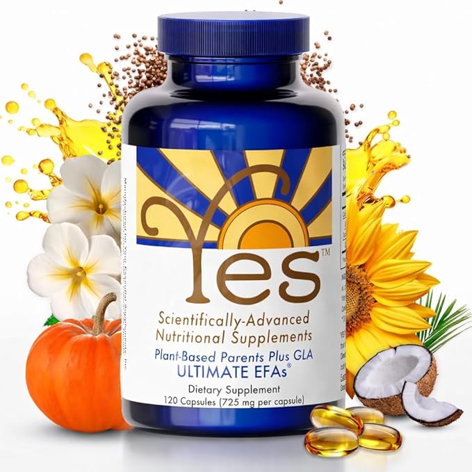 Plant Based Omega 3 & 6 – Vegan Fish Oil Alternative with DHA, EPA & SDA – Burpless Softgels for Heart, Skin, Eye & Immune Support – 120 Softgels – YES