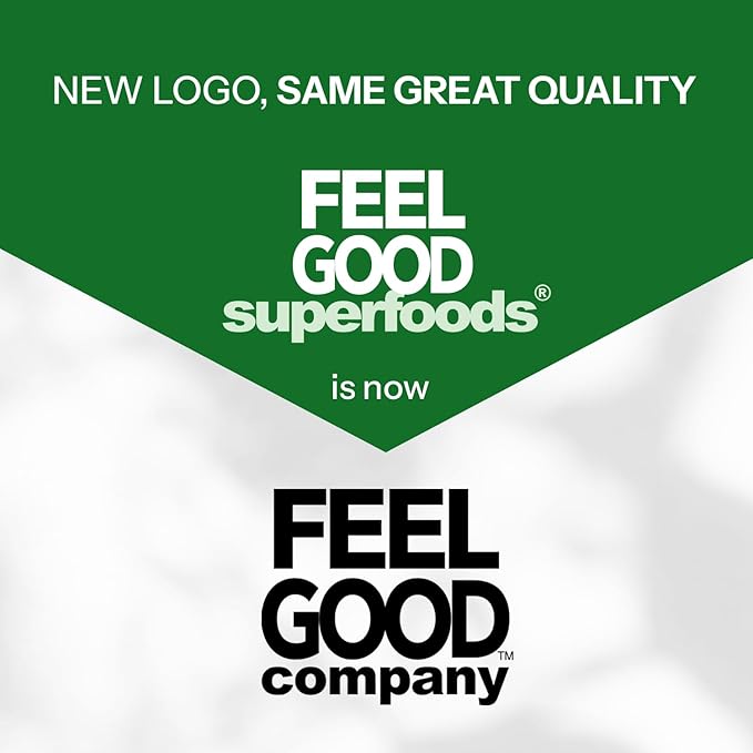 FeelGood Superfoods - Turmeric Curcumin Capsules - Ultra High Absorption - 60ct - 1000mg per Serving