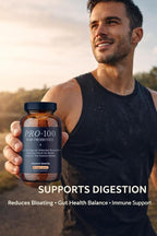 Vitamin Bounty Pro-100 Probiotic 100 Billion CFU - 13 Strains for Digestive Health & Immune Support - High Potency Probiotics for Women & Men - Delayed Release Capsules for Gut Health - 60 Count