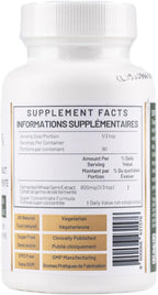 Spermidine - Immune Defense and Cellular Health Premium Fermented Wheat Germ Extract, Vitality, Holistic, Non-GMO, Gluten-Free, Sugar-Free, Vegan, Antioxidant, Natural, 360 Capsules (6 Bottles)