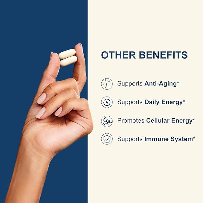 NMNH NAD+ Supplement, Liposomal 600mg NMN NAD+ and Resveratrol Complex for Cellular Energy, Healthy Aging & Metabolic Support, 90 Capsules