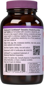 BlueBonnet Nutrition Earth Sweet Vitamin B12 & Folic Acid Chewable Tablets, Cream Raspberry 180 Count (Pack of 1)