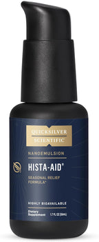 Quicksilver Scientific Nanoemulsified Hista-Aid - Flavonoids to Help Maintain Healthy Histamine Levels - Liposomal Vitamin C, DIM, Luteolin & Quercetin Liquid (50ml)
