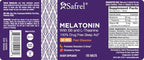 Safrel Melatonin 30mg - with B6 & L-Theanine - 120 Fast Dissolve Tablets with Natural Berry Flavor (2 Tablets Dose = Melatonin 60mg) (120 Count (Pack of 1))