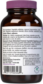 Bluebonnet Super Antioxidant Formula Vegetarian Capsules, 60 Count, White