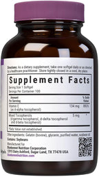 Bluebonnet Vitamin E 200 IU Mixed Softgels, 100 Count