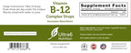 Ultra6 Nutrition Vitamin B12 Sublingual Liquid Drops - B12 Methylcobalamin Supplement Great for Energy & Tiredness - Vitamin-B Supplements for Women & Men - 90 Day Supply